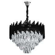 Lampada Cristal G063-cp 50cm Black