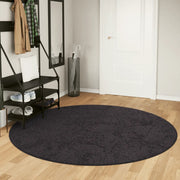 Tappeto Lavabile Antracite Ã˜ 200 cm Antiscivolocod mxl 116966