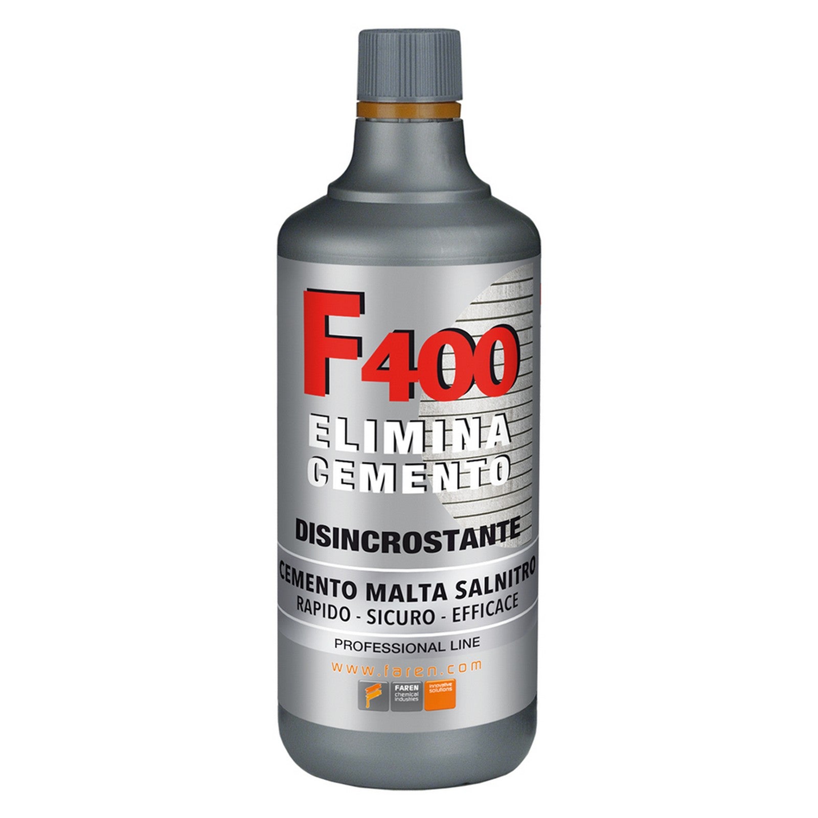 acido disincrostante per cemento 'f400' lt 1 cod:ferx.906352nlm