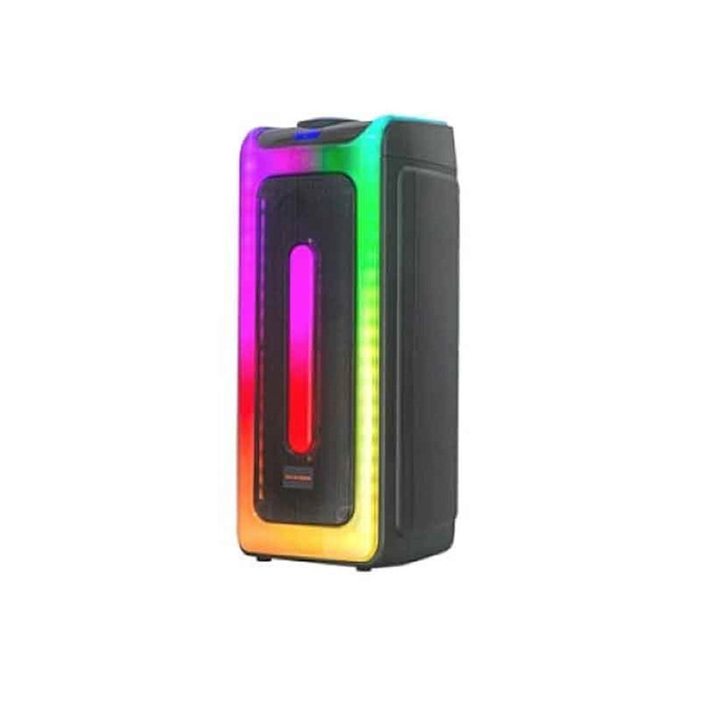 Trade Shop - Altoparlante Portatile Karaoke Con Microfono Wireless Telecomando Effetti Luce Rgb Q-yx9000 -