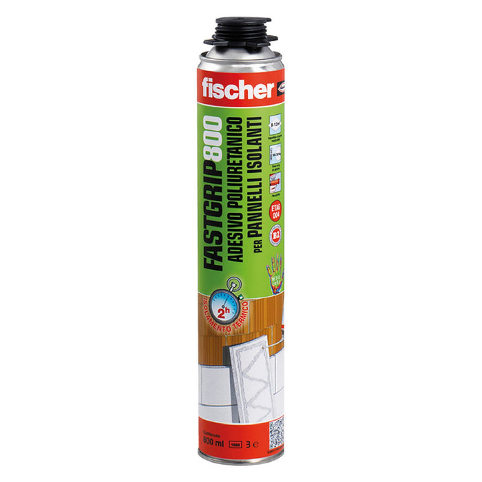 schiuma poliuretanica adesiva 'fastgrip' fastgrip 800 ml 800 - per pistola cod:ferx.9008890nlm