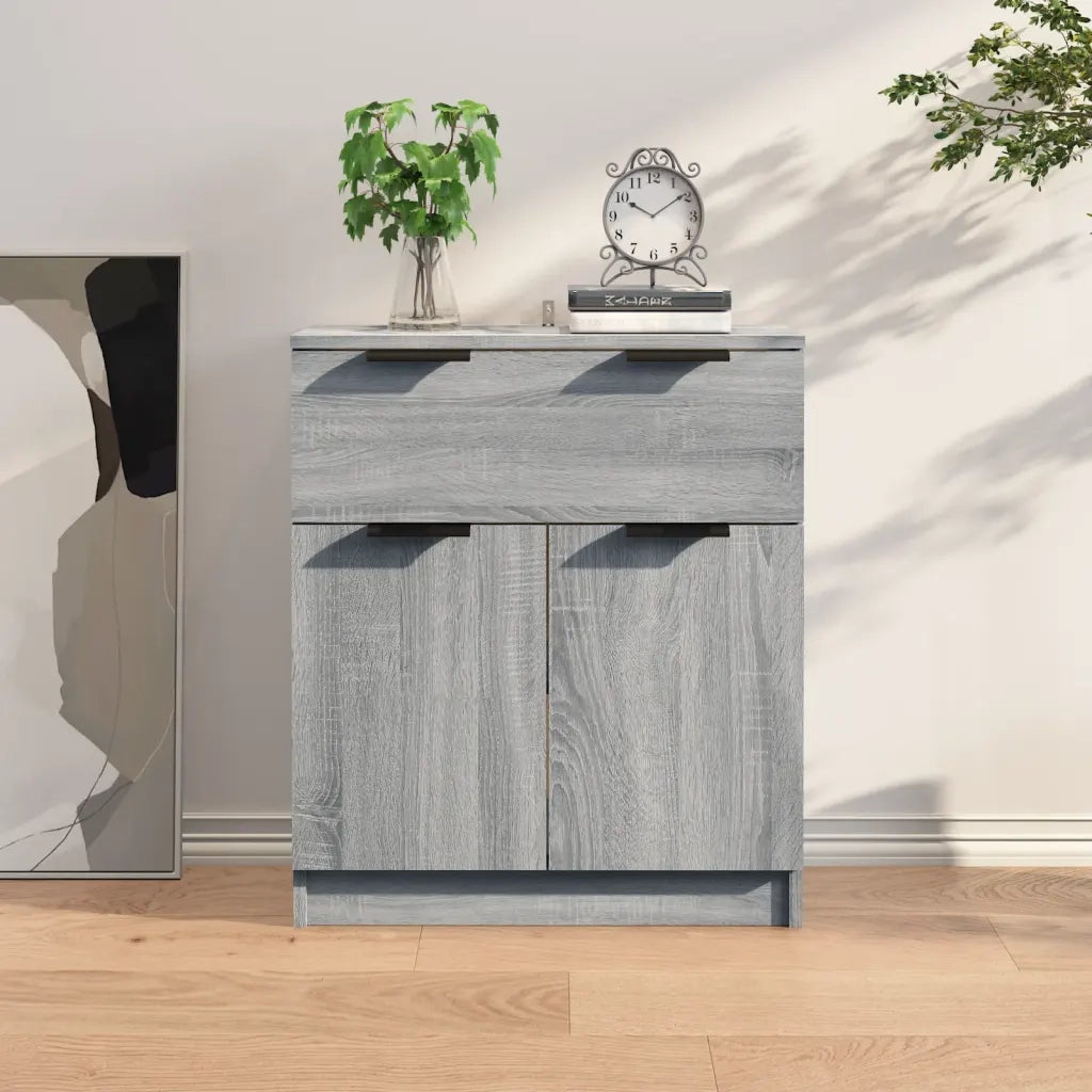Credenza Grigio Sonoma 60x30x70 cm in Legno tecnico 816992