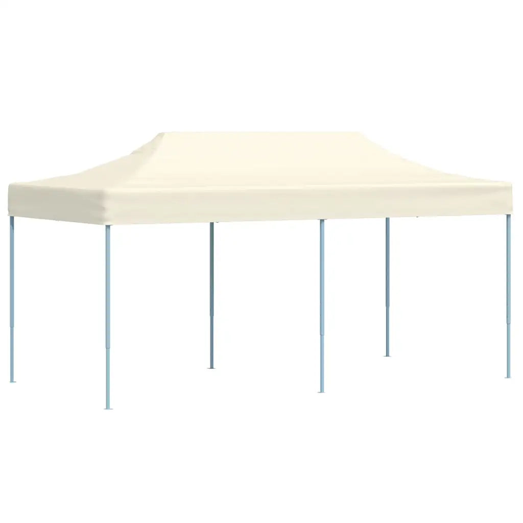 Tenda Pieghevole Pop-Up 3x6 m Bianco Crema