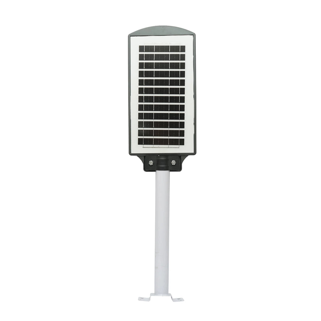 Lampada solare illuminazione stradale a LED 40W, 6500K con pannello solare 10W, batteria 10000mAh, montaggio su palo IP65