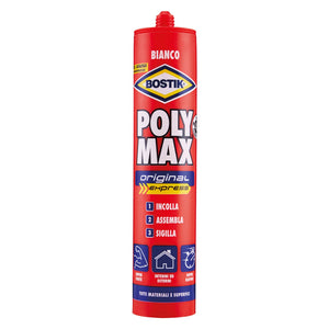 adesivo sigillante universale 'poly max' original gr. 425 - nero cod:ferx.9120062nlm