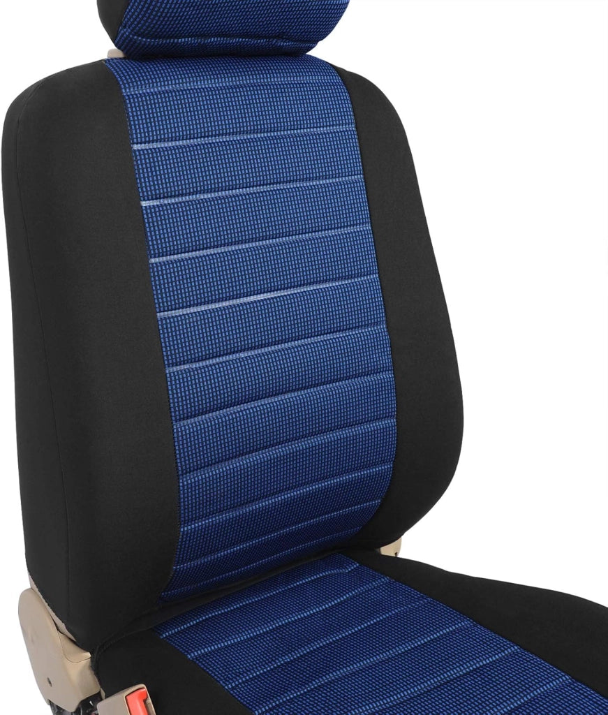 Coprisedili Auto 7 Posti per Pkw, Van Seat Cover Protezioni Universali per Macchina Tessuto Poliestere Blu