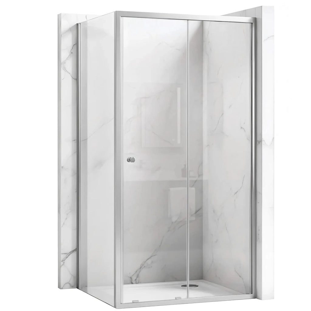 Cabina Doccia Rea Primo Slide 100x70 Chrome