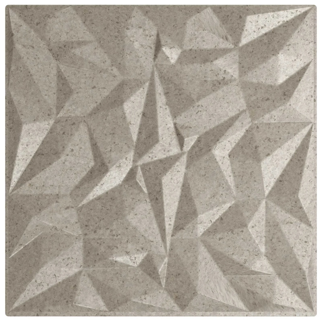Pannelli da parete 12 pz Beton ametista 50 x 50 cm Schiuma XPS CFW1219080
