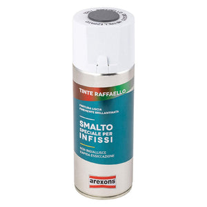 smalto spray speciale infissi ml. 400 - grigio metallizzato cod:ferx.9019340nlm