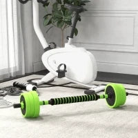 Pesi da Palestra Set 4 in 1 da 40kg totali, utilizzabile come Kettlebell, Manubri e Bilancieri