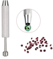 Pincet di Precisione in Acciaio Inossidabile - Set di Pincetti - Pincetto per Gioielleria - Pincetto per Oreficeria - Pincetto con Manico Antiscivolo