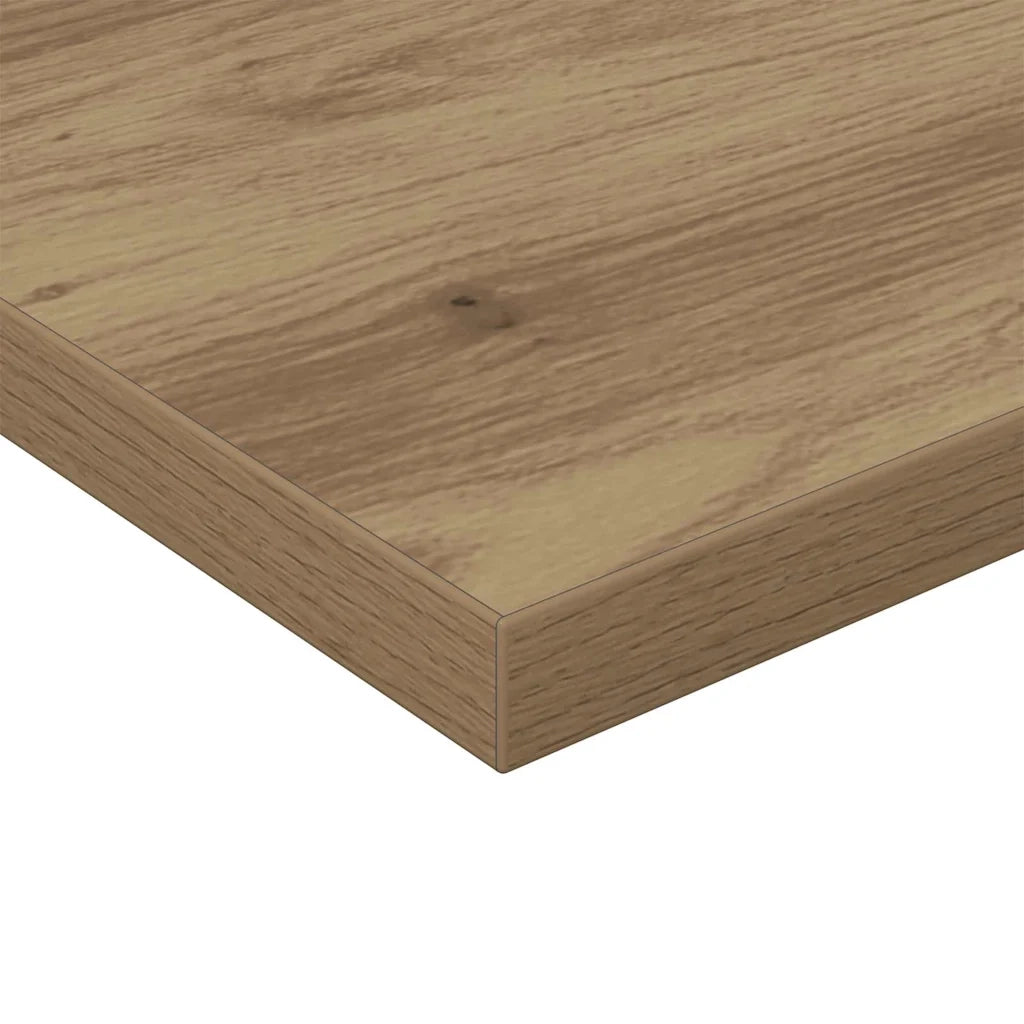 vidaXL Scaffale 4 pcs Marrone 40 x 40 x 1.5 cm Legno multistrato