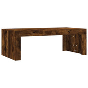 Tavolino da salotto | Tavolino da caff¨¨ | Tavolino da Soggiorno Rovere Fumo 102x50x36 cm Legno Multistrato