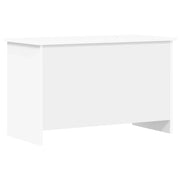 Cassa di stoccaggio Bianco 80 x 40 x 50 cm Legno ingegnerizzato 8011259
