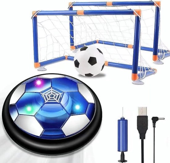 Gioco di pallone aerei con illuminazione LED - Incl. 2 reti - Ricaricabile con USB - Pallone aerei - Gioco da interni