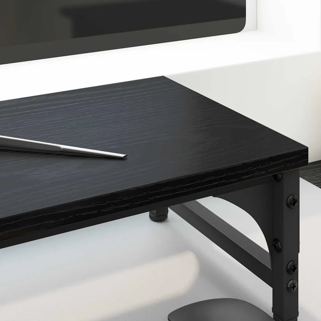 Supporto per Monitor Rovere Nero 55 x 23 x 14 cm 882183