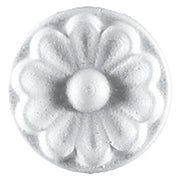 1cf rosone decorativo per soffitti mod.ec00dy - ã˜ cm. 6,5 kit 4 pz cod:ferx.9131051nlm