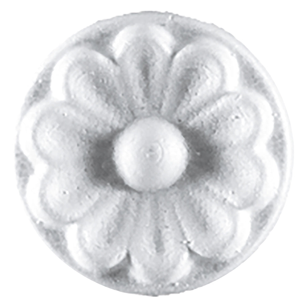 1cf rosone decorativo per soffitti mod.ec00dy - ã˜ cm. 6,5 kit 4 pz cod:ferx.9131051nlm