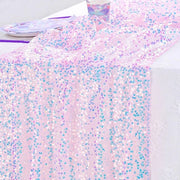 Tavolo da pranzo con lucido rossa 63 x 300 cm tavolo da pranzo con lucido a stella per zeemeermin pailletti Adatto per decorazioni di festa, compleanni, matrimoni, Natale, decorazioni scolastiche