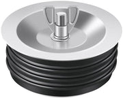 Fissatore per tubi 3 pollici - Materiale gomma/Metallo - Materiale affidabile - Buona tenuta ermetica - Resistente agli urti - Per tubi/Sink - Fissatore per scarico