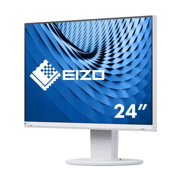 Eizo flexscan ev2460-wt led display 60,5 cm (23.8") 1920 x 1080 pixel full hd bianco