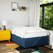 Giroletto senza Materasso Blu 120x200 cm in Tessuto