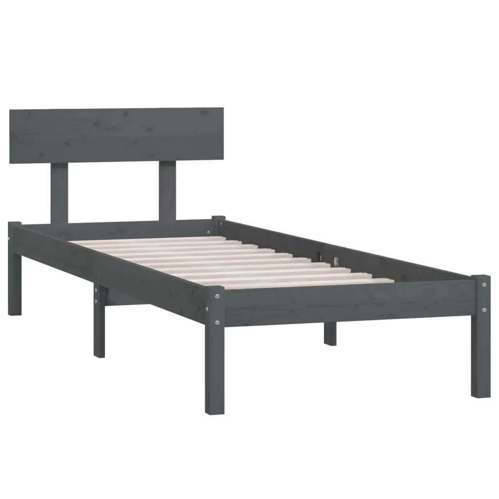 Giroletto Grigio in Legno Massello di Pino 100x200 cm cod mxl 63730