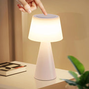 ZMH Lampada da tavolo LED wireless 3600mAh batteria dimmerabile moderna per soggiorno