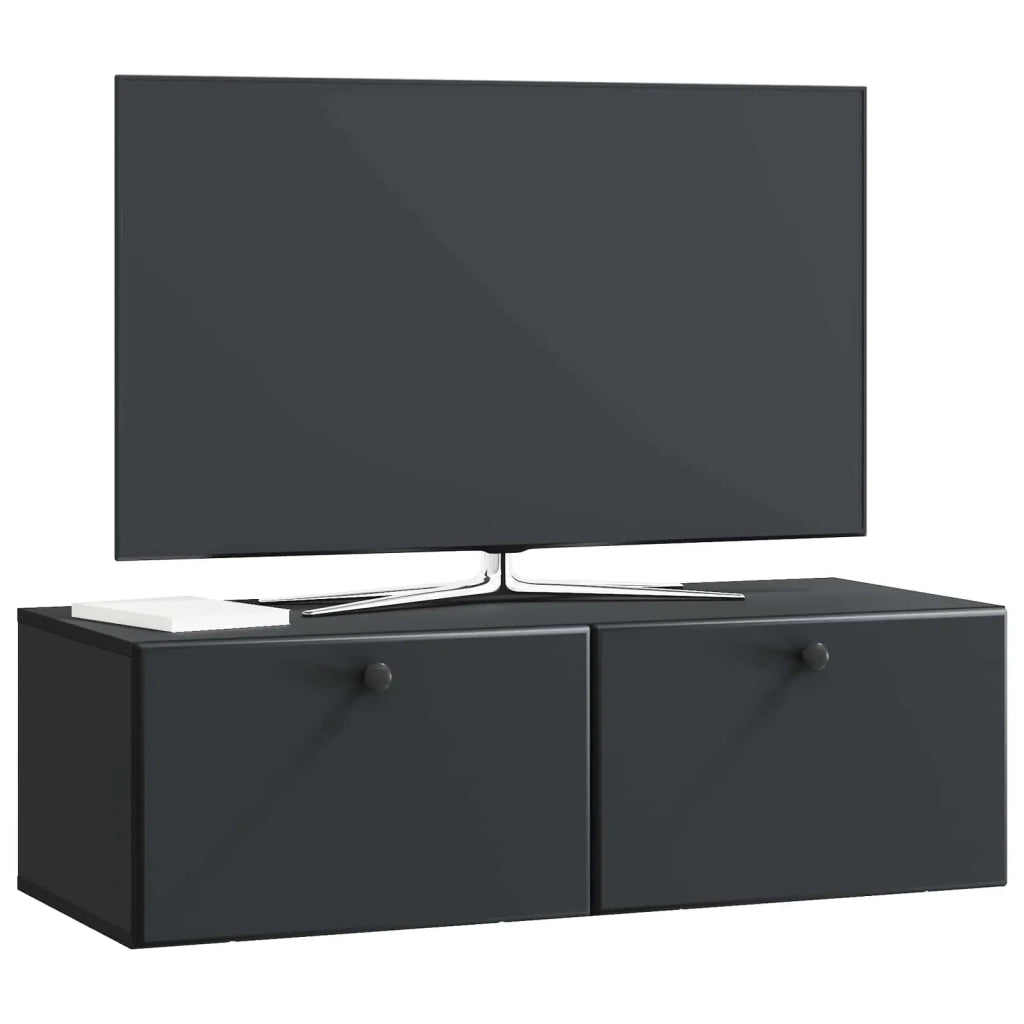 Mobile Porta TV da Muro 98 x 41 x 30 cm Nero 899206