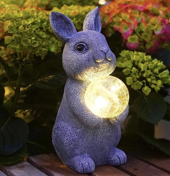 Decorazione di Giardino con Luce - Statua di Coniglio con Lampada - Illuminazione Esterna Resistente al Tempo - Decorazione di Giardino per Giardino, Balcone e Terrazza 

Modello: 
Luminosità: 
Materiali: 
Dimensioni: 
Peso: 
Garanzia: