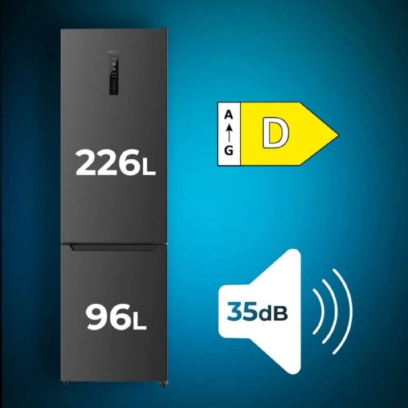 CECOTEC 02425 - Bolero CoolMarket Combi 322 Dark D