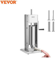 Fabbricante di Salsicce Manuale - 4 Valtrecciatori - 5 Litri - Acciaio Inox