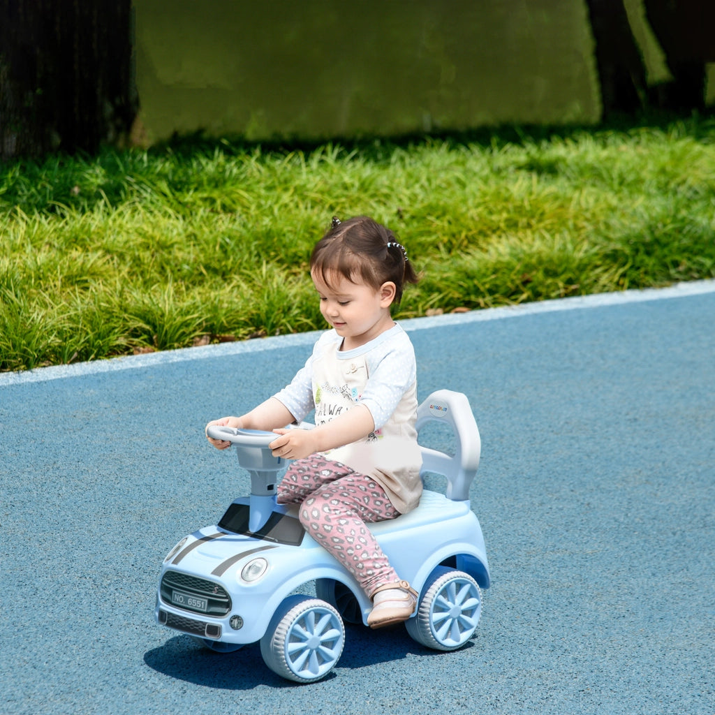 Giocattolo Correpasillos con Volante ¨C zephmum ¨C 53x25x35 cm Azzurro