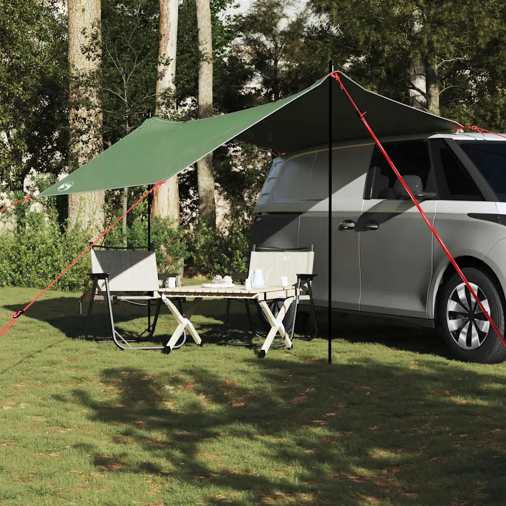 Tenda da Campeggio per Auto Verde Impermeabile 4009518