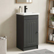 Mobile da bagno con lavabo Nero 42 x 40 x 84,5 cm 890025