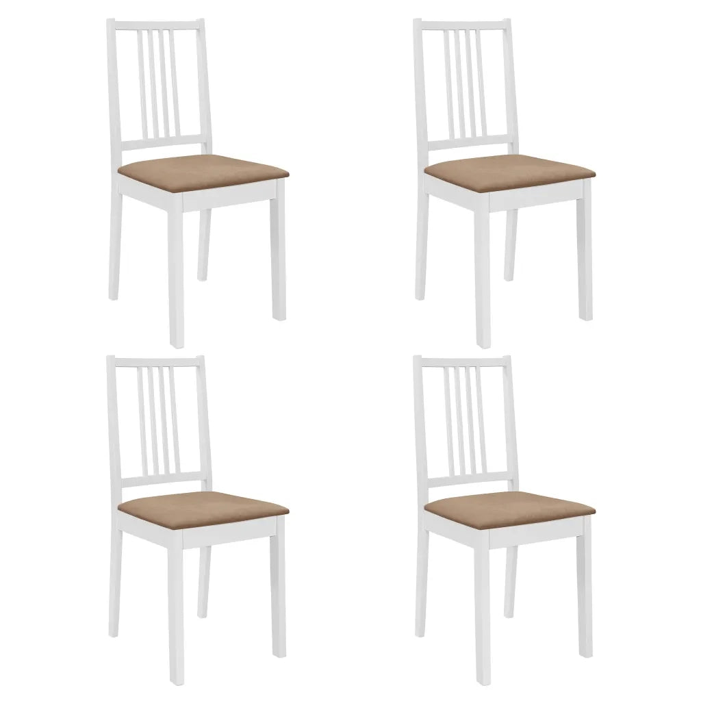 Set per Sala da Pranzo 5 pz in MDF Bianco cod mxl 13496