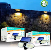 Trade Shop - Applique Ad Induzione Solare 10w Ip67 Con Sensore Movimento Luce Led Tx-9503 -