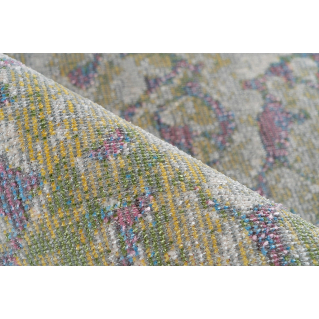 Tappeto a pelo corto Milan 300 verde e beige
