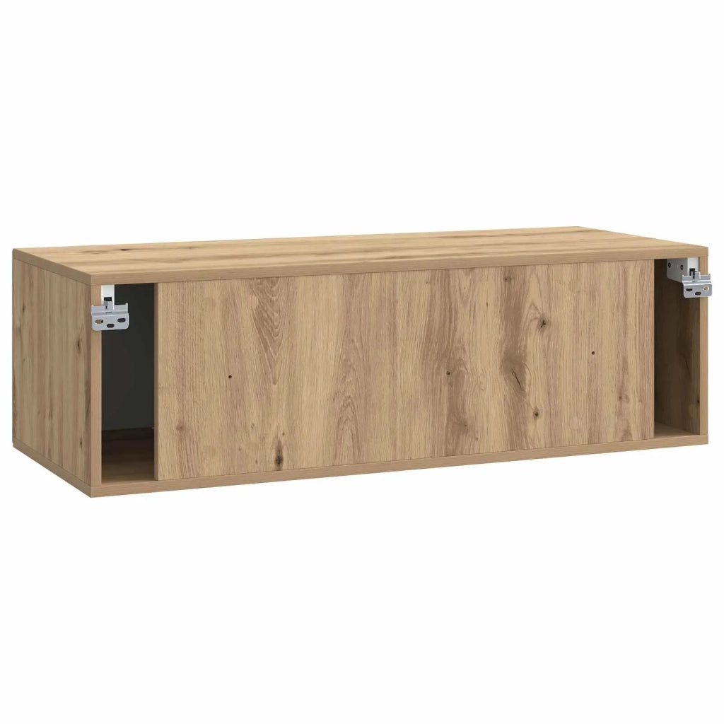 Mobile Porta TV da Muro Rovere Artigianale 98 x 41 x 30 cm