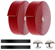 Cinturone di sterzo antiscivolo - Adesivo di sterzo assorbente shock - Manubrio di sterzo allungabile - 3 cm di larghezza - 200 cm di lunghezza - Duraturo e comodo - Sterzo con lente di sterzo