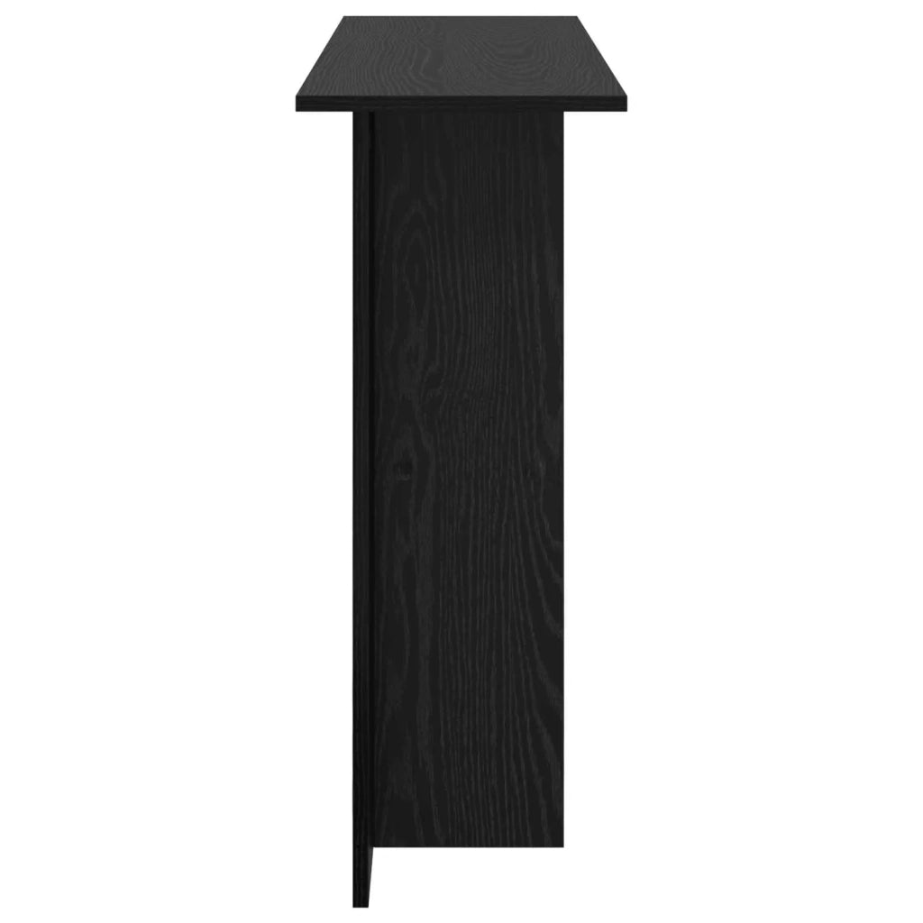 Tavolo consolle Rovere Nero 100 x 30 x 75 cm 8001176