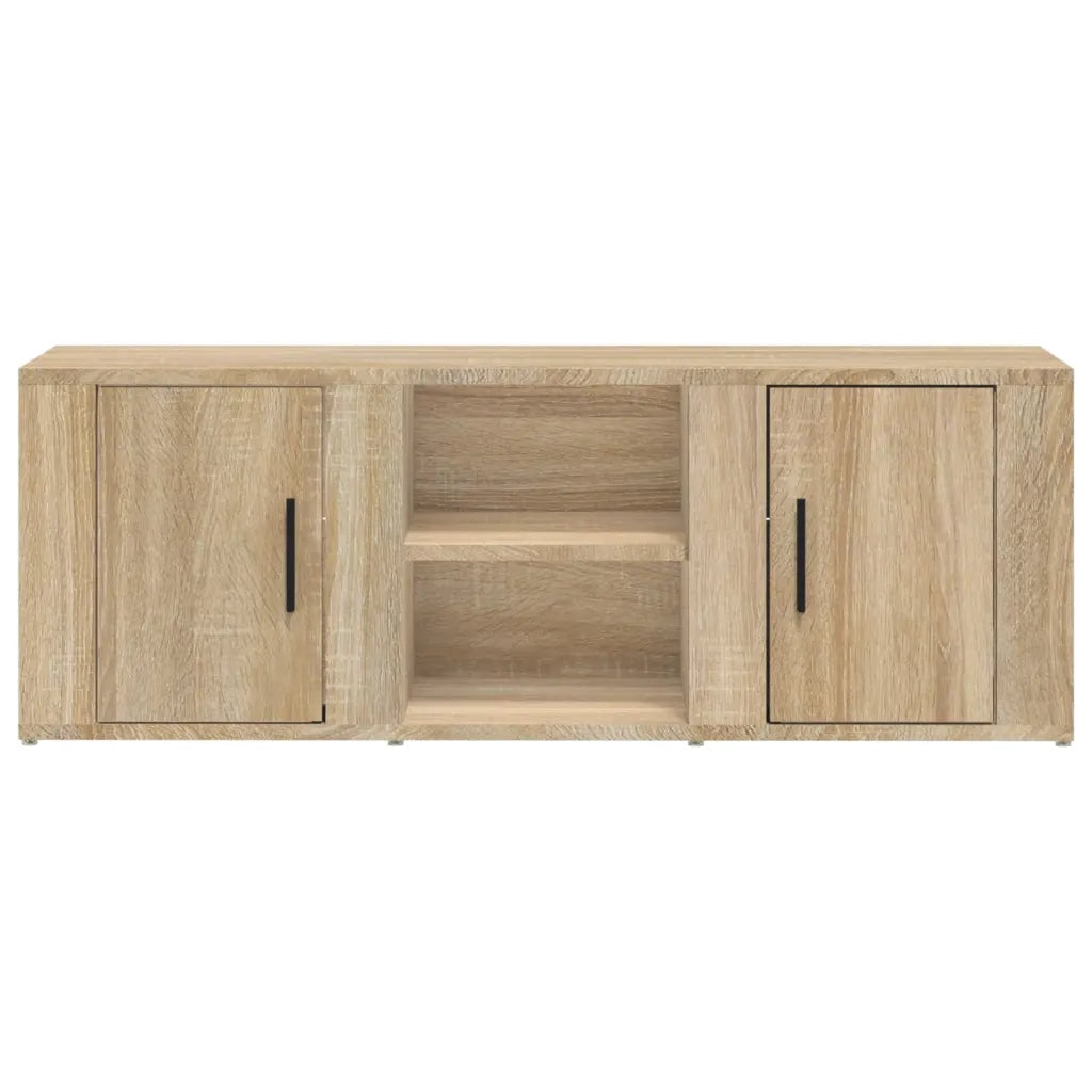 Mobile per TV Rovere Sonoma 100x31,5x35 cm Legno Multistrato 819431