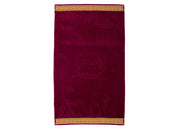 Telo Mare Jacquard Spugna Asciugamano Spiaggia Disegno New Cameo - Telo Mare - Bordeaux
