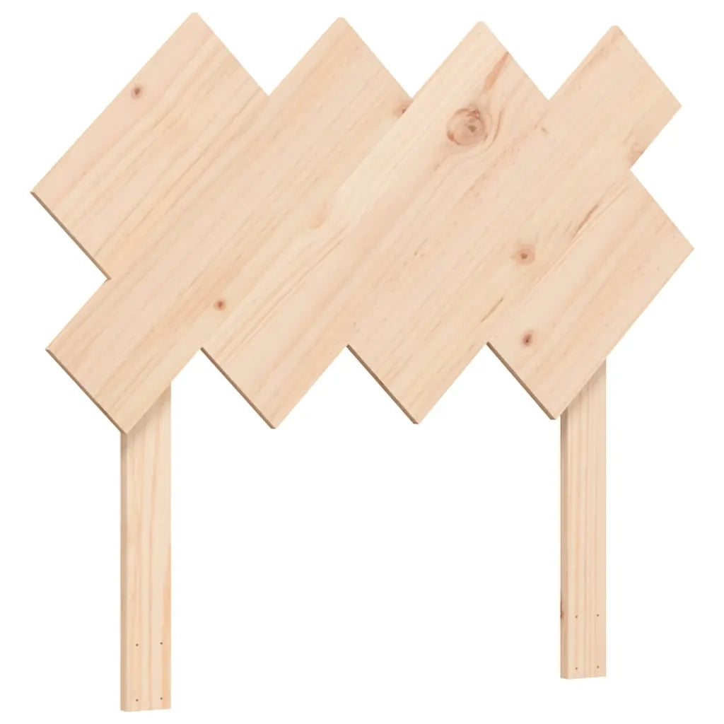 Letto per Anziani con Testiera 90x200 cm in Legno Massello 3195531