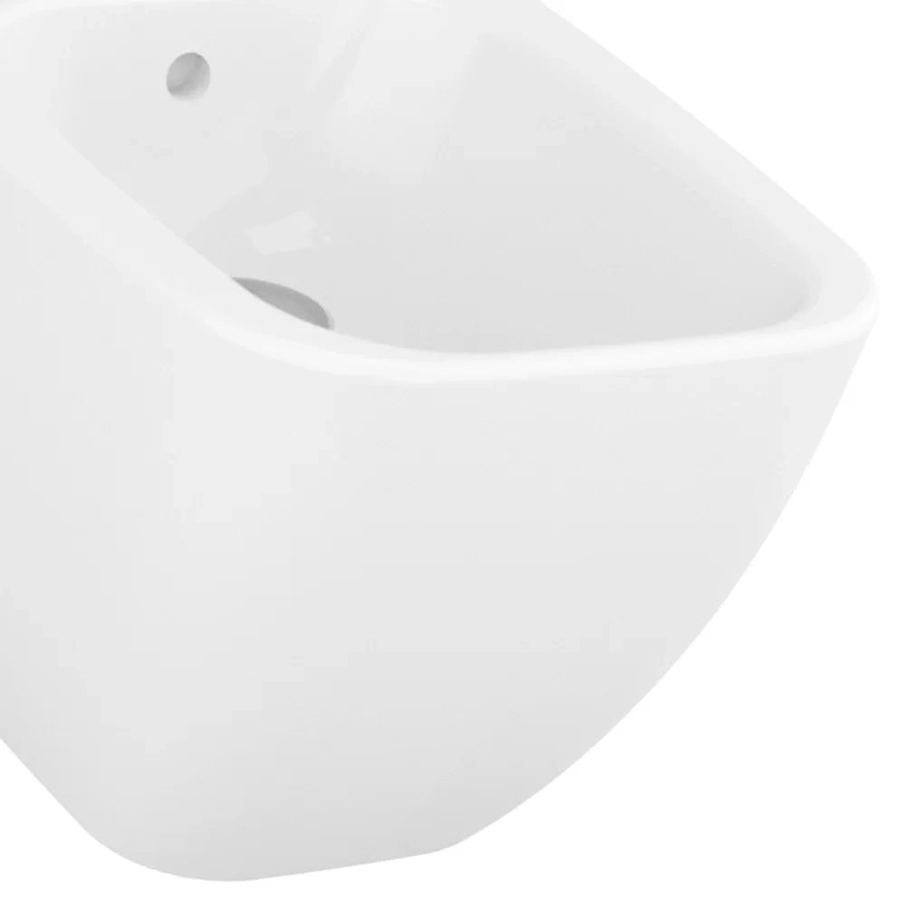 Bidet sospeso monoforo in ceramica - Serie Shift