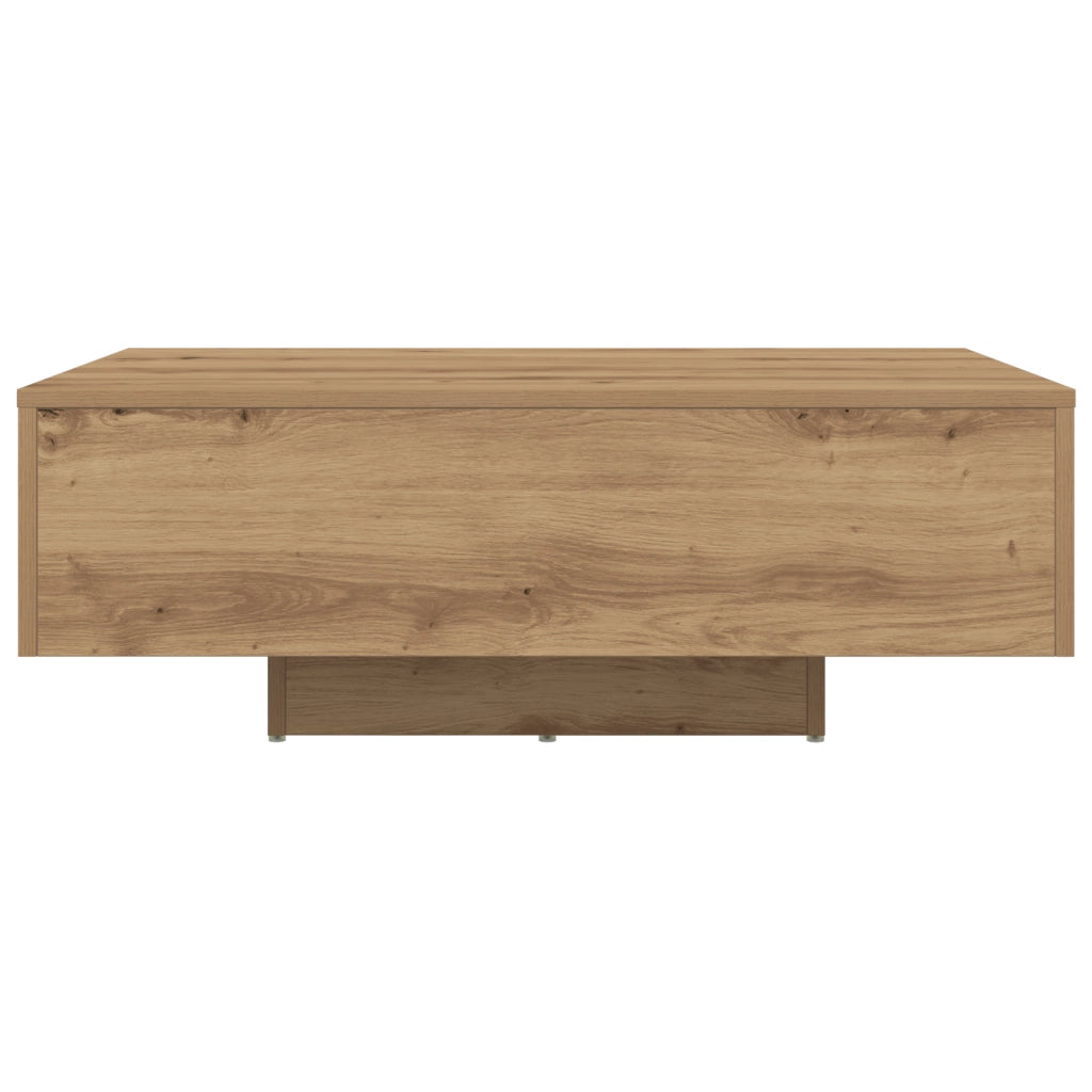 Tavolino da caffÃ¨  con luci LED Quercia Artigianale 85x55x31 cm