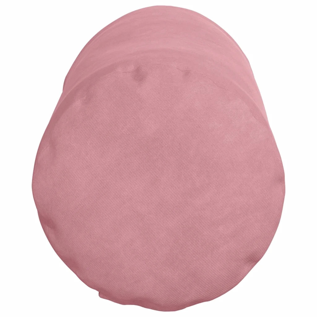 Cuscini a rullo 2 pcs Rosa Ø 15 x 40 cm Tessuto in Cords 42014289