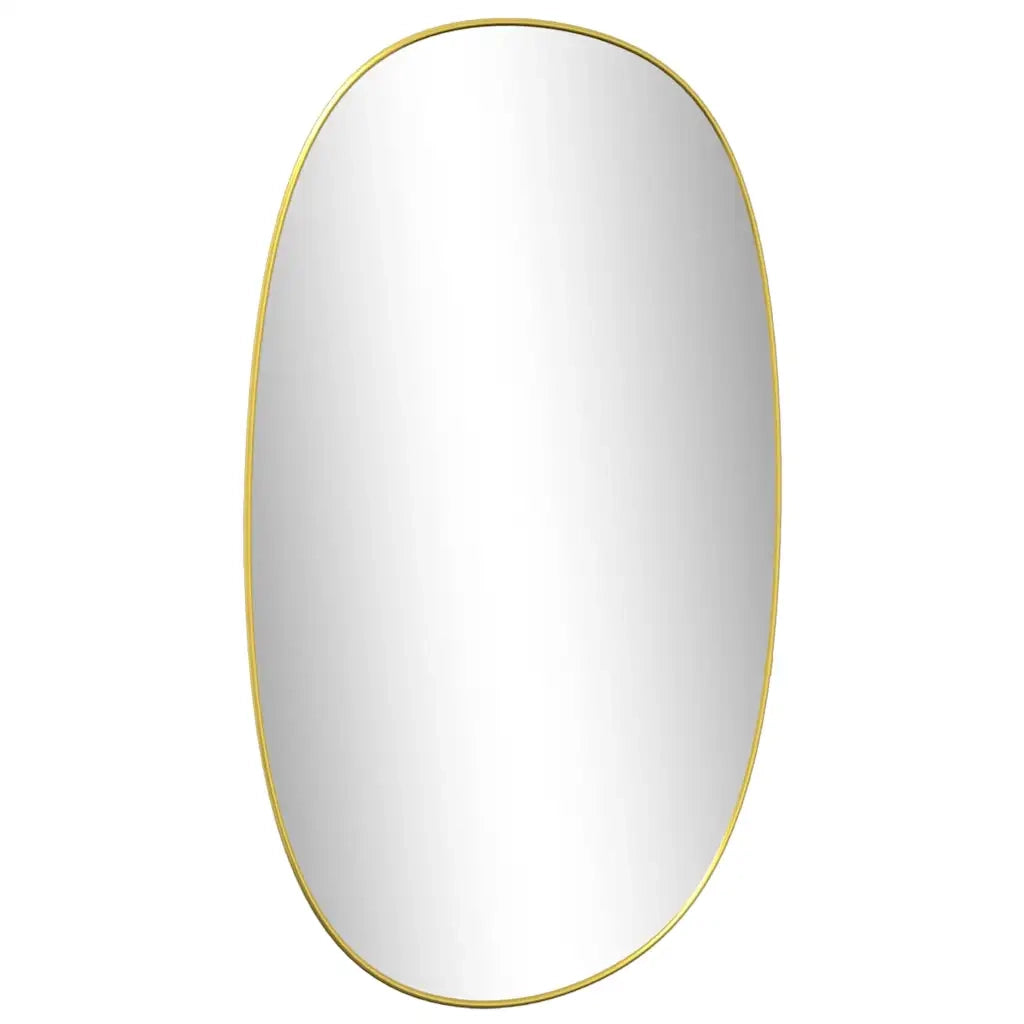 Specchio da Parete Dorato 80x50 cm 348220