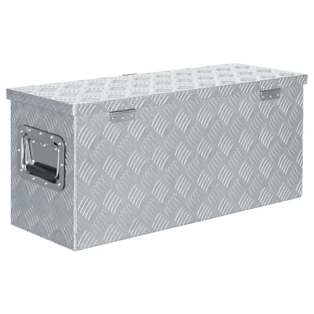 Cassetta in Alluminio 76,5x26,5x33 cm Argento CFW7136419