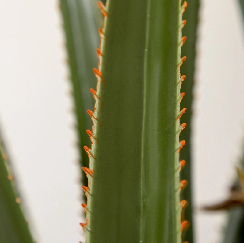 Pianta artificiale Yucca 190 cm realistica con vaso in plastica verde
